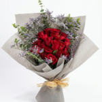 بوكيه ورد أحمر رومانسي | Romantic Red Rose Bouquet