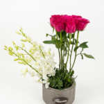 الفخامة الثنائية | Dual Luxury Floral Design