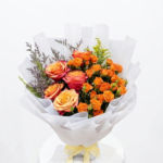 باقة برتقالية مشرق | Bright Orange Bouquet