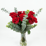 مزهرية ورد أحمر ملكى | Royal Red Rose Arrangement
