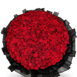 التاج الأحمر الفاخر | Luxury Red Crown Bouquet