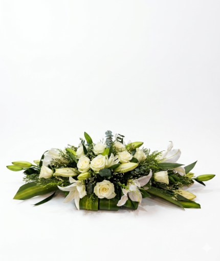 تنسيق ليليوم أبيض فاخر | Luxury White Lily Arrangement