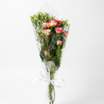 بوكيه ورد وردي بسيط | Simple Pink Rose Bouquet