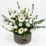 صندوق النقاء الأبيض | Pure White Flower Box