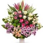 تنسيق ورد فاخر مشكل | Premium Mixed Floral Arrangement