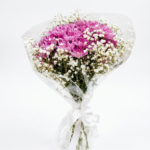 بوكيه أقحوان وردي ناعم | Soft Pink Chrysanthemum Bouquet